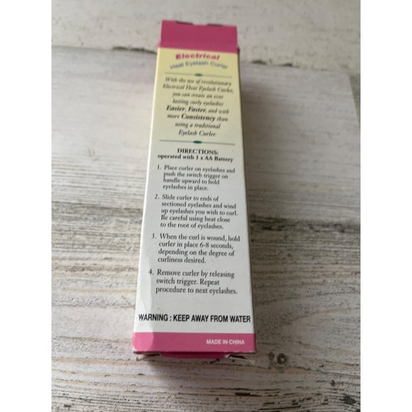 Electrical battery operated heated eyelash curler - Picture 2 of 5
